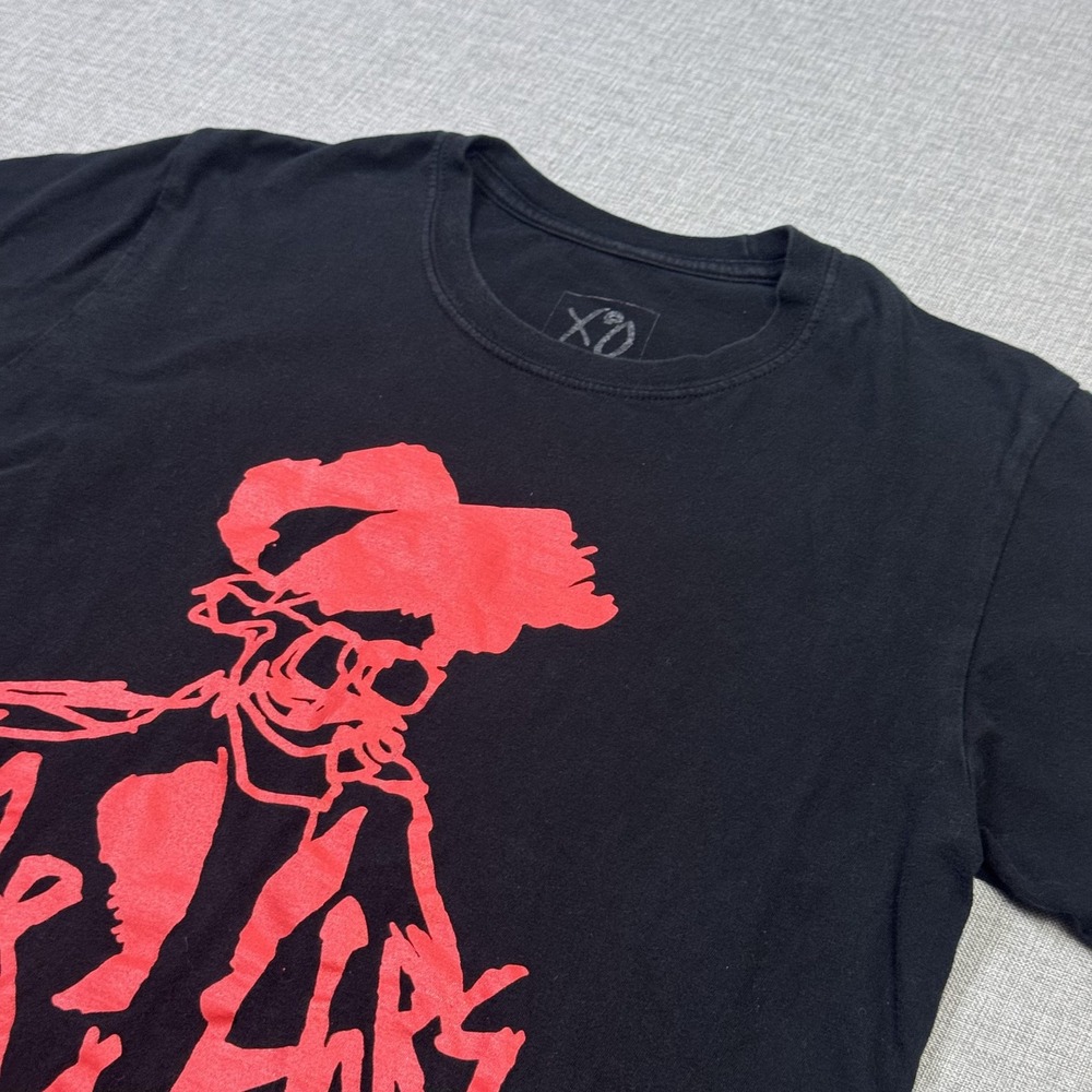 The Weeknd After Hours Concert Tee Mens M Black Graphic Short Sleeve Crew Neck